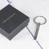 Bijoux personnalis&eacute;s: Porte-cl&eacute;s &agrave; barre verticale grav&eacute;e