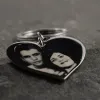 Bijoux personnalis&eacute;s: Porte-cl&eacute;s coeur avec photo grav&eacute;e