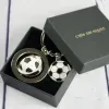 Bijoux personnalis&eacute;s: Porte-cl&eacute;s foot-ball grav&eacute;