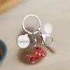 Bijoux personnalis&eacute;s: Porte-cl&eacute;s grav&eacute; 'moto'