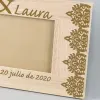 Cadeaux avec le nom: Cadre photo grav&eacute; pour couple