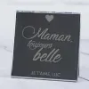 Cadeaux avec le nom: Miroir Maman tu es toujours... grav&eacute;