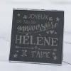Cadeaux avec le nom: Miroir pour anniversaire personnalis&eacute;