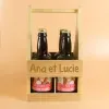 Boissons personnalis&eacute;es: Pack de bi&egrave;res personnalis&eacute;es 'Friends forever'