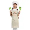 Cadeaux brod&eacute;s: Lot de tabliers BIO brod&eacute;s p&egrave;re et fils