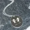 Bijoux personnalis&eacute;s: Pendentif Argent Personnalis&eacute;