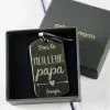 Cadeaux avec le nom: Pendentif personnalis&eacute; Le Meilleur Papa