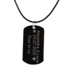 Pendentif plaque militaire grav&eacute;e: Pendentif plaque militaire grav&eacute;e