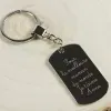 Bijoux personnalis&eacute;s: Porte-cl&eacute; grav&eacute; avec votre &eacute;criture