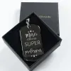 Bijoux personnalis&eacute;s: Porte-cl&eacute; merci d'&ecirc;tre un super professeur