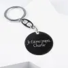 Bijoux personnalis&eacute;s: Porte-cl&eacute;s en argent grav&eacute;