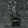Bijoux personnalis&eacute;s: Porte-cl&eacute;s grav&eacute; pour fille