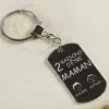 Bijoux personnalis&eacute;s: Porte-cl&eacute;s raisons d'&ecirc;tre maman