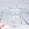D&eacute;coration: Pot de bonbons en verre personnalis&eacute;
