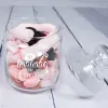 D&eacute;coration: Pot de bonbons en verre personnalis&eacute;
