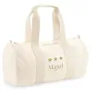 Cadeaux brod&eacute;s: Sac de sport BIO brod&eacute; d'&eacute;toiles