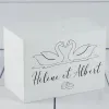 D&eacute;coration: Tirelire en bois grav&eacute;e personnalis&eacute;e sp&eacute;ciale pour les couples
