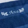 Cadeaux brod&eacute;s: Serviette en coton brod&eacute;