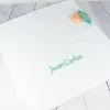 Cadeaux brod&eacute;s: Serviettes avec pr&eacute;nom brod&eacute;