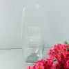 Art de la table personnalis&eacute;: Vase personnalis&eacute; pour la retraite