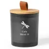 Bougies personnalis&eacute;es: Bougie aromatique grav&eacute;e