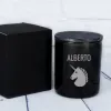 Bougies personnalis&eacute;es: Bougie personnalis&eacute;e avec des motifs au choix