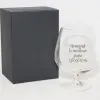 Art de la table personnalis&eacute;: Verre &agrave; Cognac personnalis&eacute; grav&eacute;