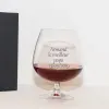 Art de la table personnalis&eacute;: Verre &agrave; Cognac personnalis&eacute; grav&eacute;