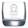 Art de la table personnalis&eacute;: Verre &agrave; whisky grav&eacute; '50 ans' &eacute;dition limit&eacute;e