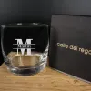 Art de la table personnalis&eacute;: Verre &agrave; whisky personnalis&eacute; grav&eacute; avec initiale et nom