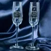Art de la table personnalis&eacute;: Coupes de champagne pour couples