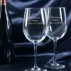 Art de la table personnalis&eacute;: Verres &agrave; vin anniversaire pour femmes