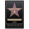 D&eacute;coration: Affiche 'Walk of fame' personalis&eacute;e