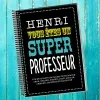 Cadeaux avec le nom: Cahier Superprof personnalis&eacute;