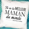 D&eacute;coration: Coussin personnalis&eacute; de la meilleure maman