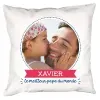 D&eacute;coration: Coussin personnalis&eacute; pour papa