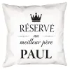 D&eacute;coration: Coussin personnalis&eacute; R&eacute;serv&eacute;