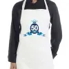 Tabliers personnalis&eacute;s: Tablier personnalis&eacute; du 50e anniversaire