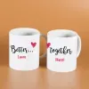 Cadeaux avec le nom: Ensemble de tasses Better Together