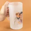 Cadeaux avec photos: Chope &agrave; bi&egrave;re personnalis&eacute;e avec photo