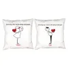D&eacute;coration: Pack coussin personnalis&eacute; 'Si vous lisez ceci ...'