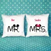 D&eacute;coration: Pack de coussins Mr et Mrs