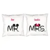 D&eacute;coration: Pack de coussins Mr et Mrs
