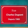 D&eacute;coration: Plaque de rue personnalis&eacute;e
