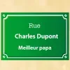 D&eacute;coration: Plaque de rue personnalis&eacute;e