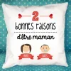 D&eacute;coration: Raisons d'&ecirc;tre maman Coussin