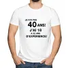 Cadeaux avec le nom: T-shirt anniversaire dr&ocirc;le