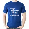 Cadeaux avec le nom: T-shirt anniversaire dr&ocirc;le