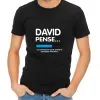 Cadeaux avec le nom: T-Shirt personnalis&eacute;... Je pense