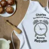 Tabliers personnalis&eacute;s: Tablier de retraite personnalis&eacute;